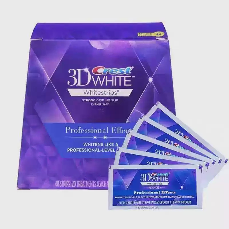 美版加强佳洁士3D美白牙贴