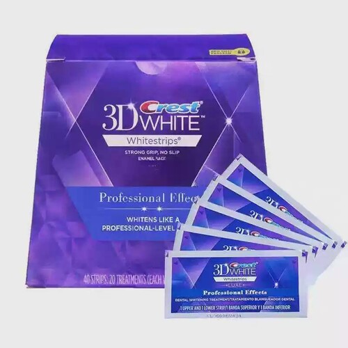 美版加强佳洁士3D美白牙贴