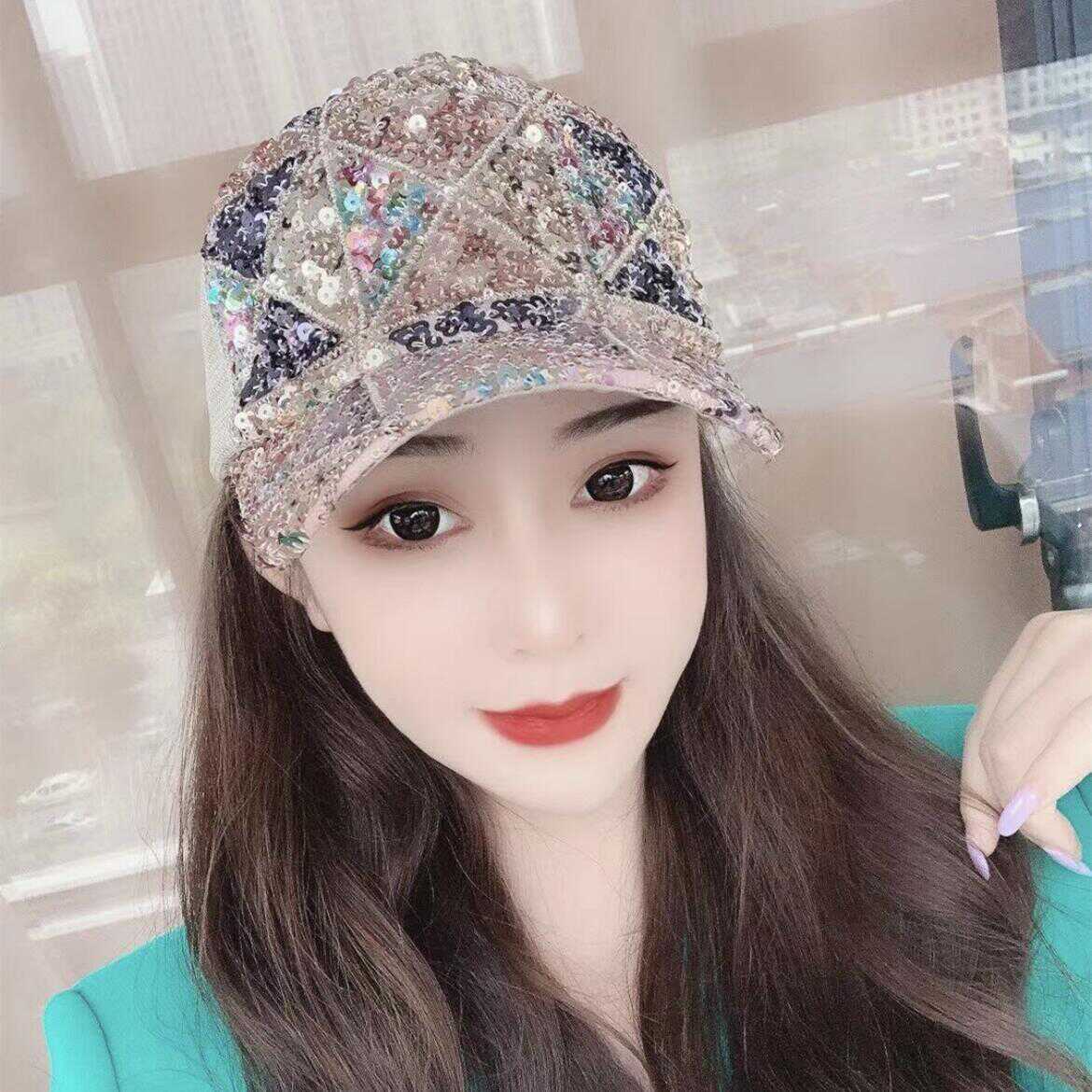 鸭舌帽子新款透气防晒百搭春夏