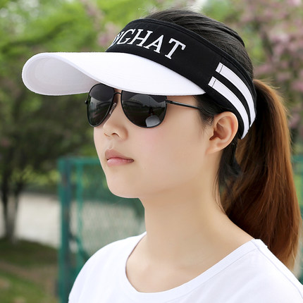 帽子女夏天棒球帽韩版百搭运动帽男太阳帽户外防晒帽空顶帽遮阳帽