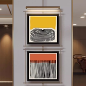 中古风玄关壁挂金属轻奢墙面壁饰卧室客厅背景墙铁艺挂件装 饰墙饰