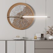 现代轻奢客厅金属壁饰挂件简约卧室墙面装 饰品餐厅电视背景墙壁挂