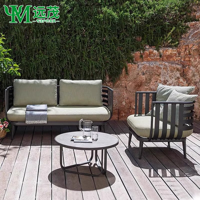 远茂北欧户外沙发露台简约铝合金防水防晒酒店别墅阳光房休闲家具,住宅家具,户外沙发,淘宝优惠券,粉丝福利购,淘宝优惠卷