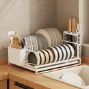 沥水碗盘架窄厨房窗台小碗筷沥水架洗碗槽水池置物架放水槽晾碗架