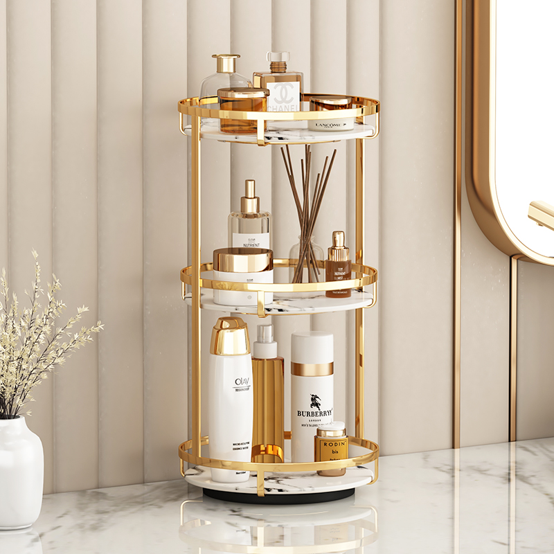 免安装电镀工艺旋转置物架