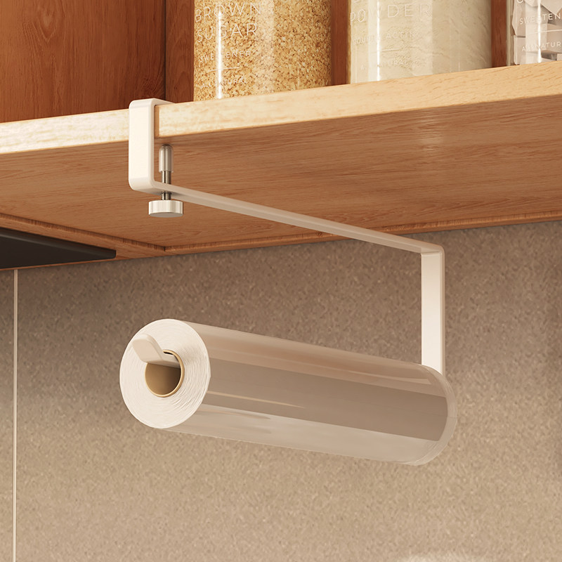 厨房纸巾架懒人抹布用纸挂架卷纸置物架保鲜膜袋餐巾纸收纳支架子,家庭/个人清洁工具,毛巾挂/毛巾架,淘宝优惠券,粉丝福利购,淘宝优惠卷