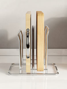 304不锈钢大菜板砧板案板放置架加厚台面厨房砧板架锅盖架子一体