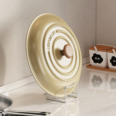 厨房304不锈钢锅盖架子台面坐式菜板砧板案板放置架器大号收纳架