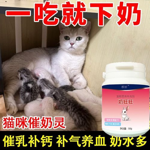 猫咪产后虚不受补奶旺旺母猫滋补营养品瓶装粉剂宠物保健品