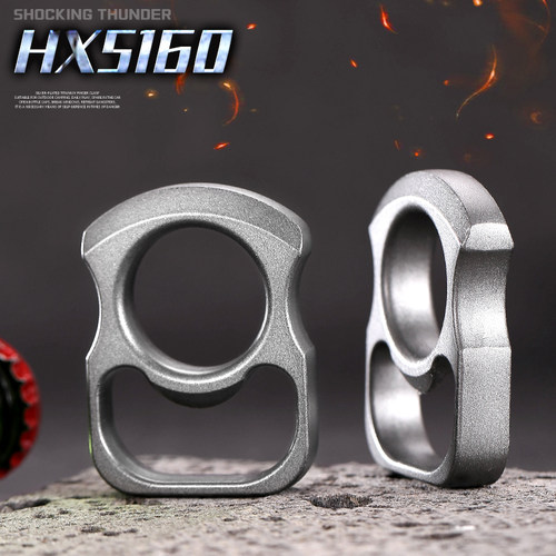 edc合金单指指虎多功能车载破窗器野营户外防身用品迷你开瓶器