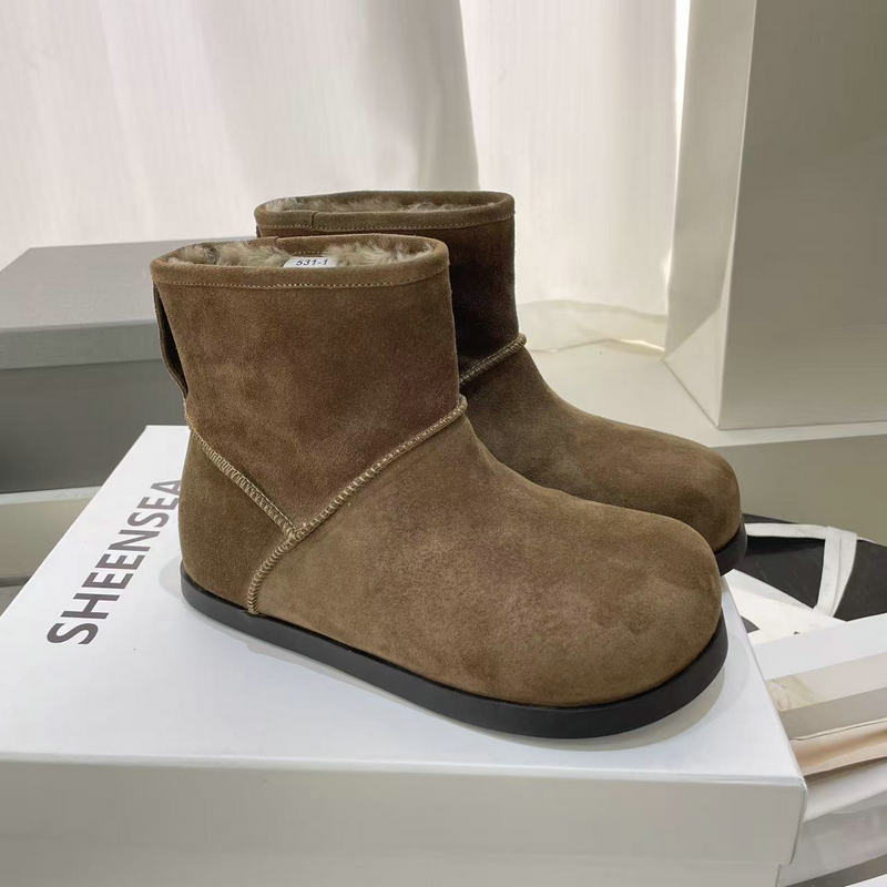 SHEENSEA欧货女鞋2025新款雪地靴