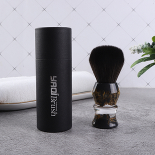 YAQI DEEP STONES24MM纤维打泡刷 男士人造丝剃须刷打泡刷胡须刷