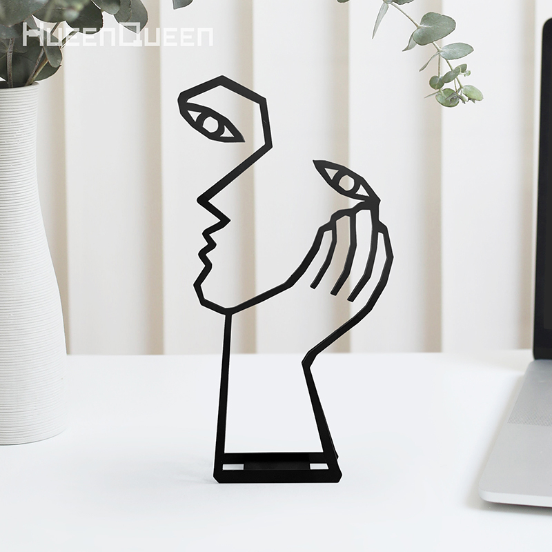 美式创意桌面摆件金属书房