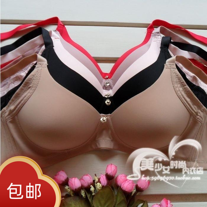 莹嫦文胸中老年薄光面内衣女胸罩