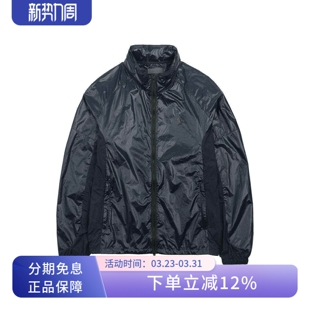 LUSTER 25FW JACKET光泽尼龙轻薄宽松连帽夹克外套 GEAR SAN