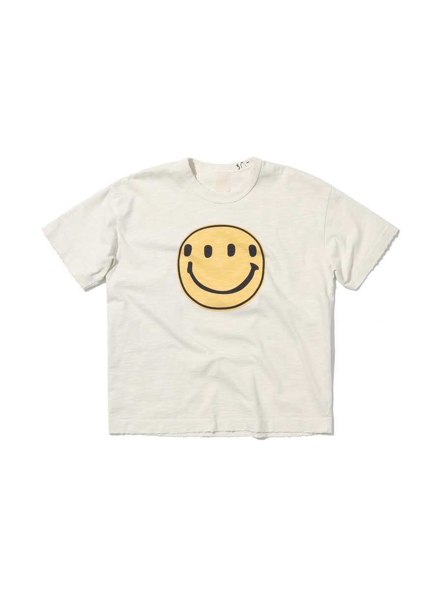 961Brand竹节棉印花宽松短袖T恤