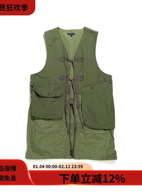 #HPT#ENGINEERED GARMENTS(EG)22AW复古多口袋可拆卸钓鱼马甲背心