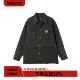 Coverall复古黑色水洗重磅斜纹布宽松多袋工装 needles 25FW 夹克