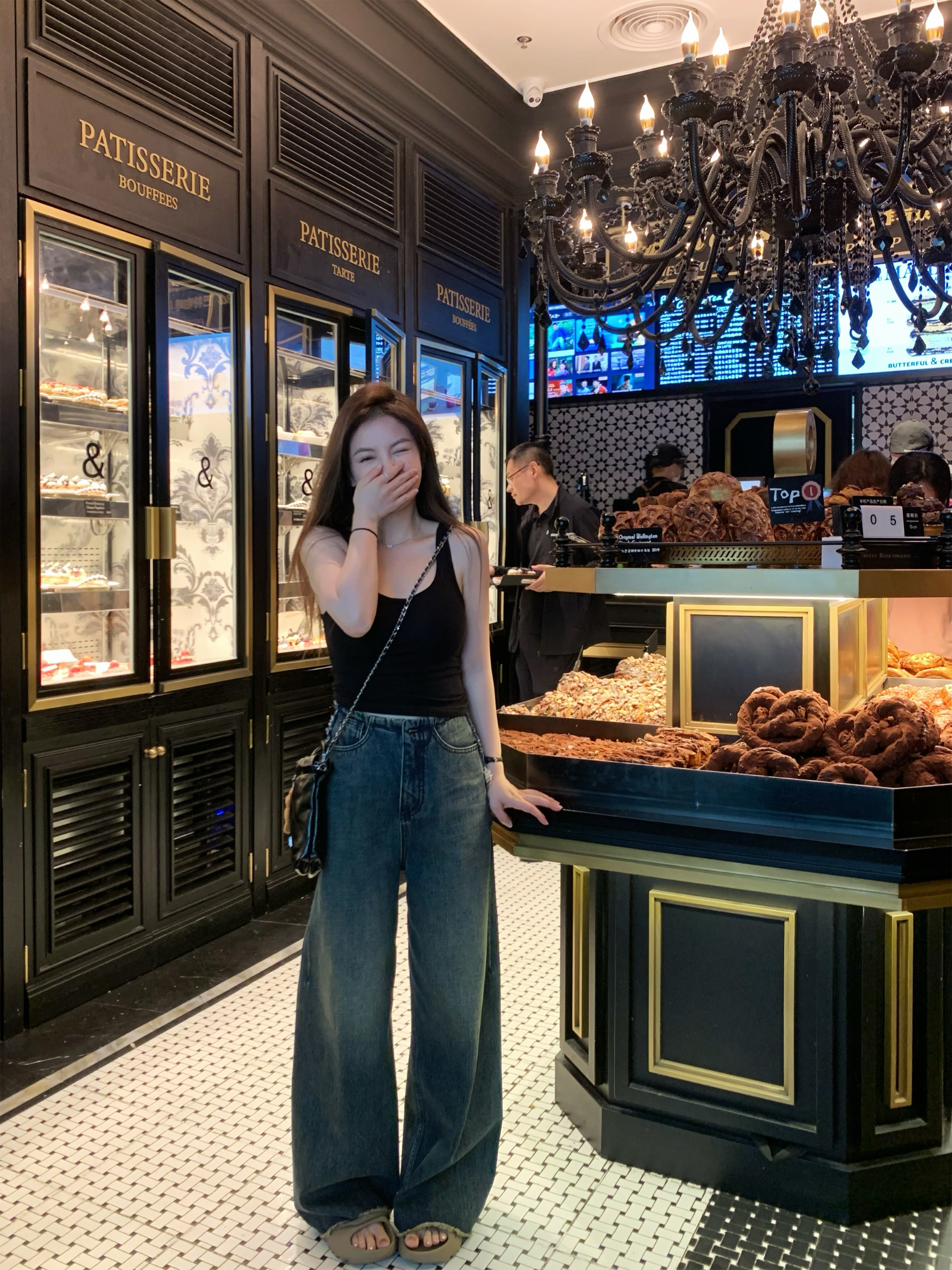 Rouqiu小个子mm6牛仔裤