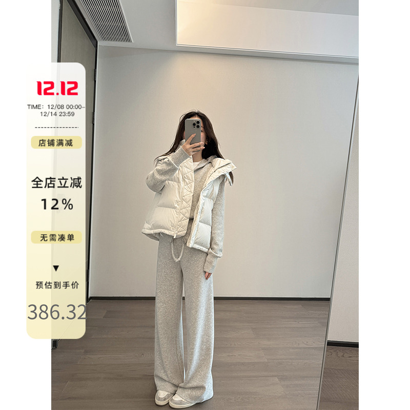 Rouqiu肉球小个子 Lu系女孩羽绒马甲