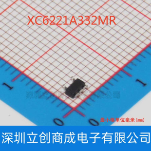 XC6221A332MR-G 线性稳压器(LDO) 输入6V 输出3.3V 200mA