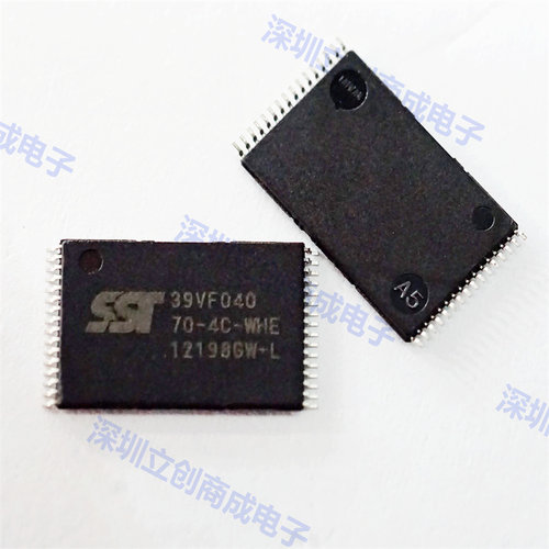SST39VF040-70-4C-WHE  TSSOP-32   闪存器芯片  全新现货