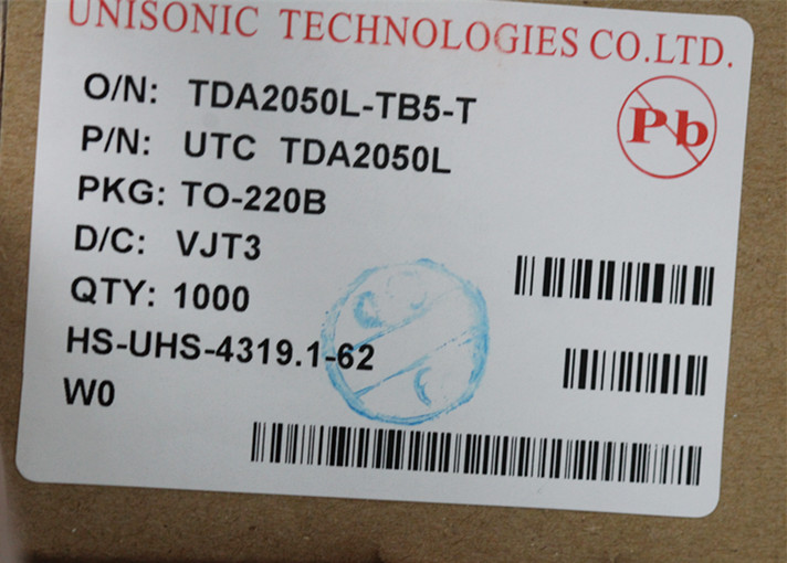 TDA2050L (2)  音频功率放大器  Class AB  全新现货  ±5V