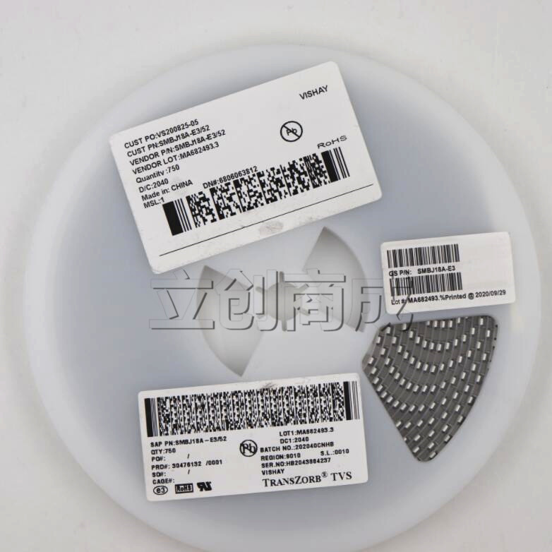 SMBJ18A   DO-214AA  单向18V   TVS瞬态抑制二极管