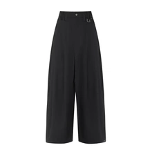 24FW新品CHOICES系列 王嘉尔同款宽松阔腿垂感OkayThxBye直筒长裤