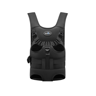 wakytu英国宠物胸前包外出背包骑车遛狗包柯基柴犬双肩包中大型犬