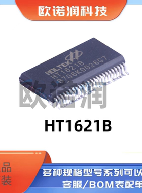原装正品 HT1621B SSOP-48 RAM映射32*4 LCD控制器芯片I/O MCU