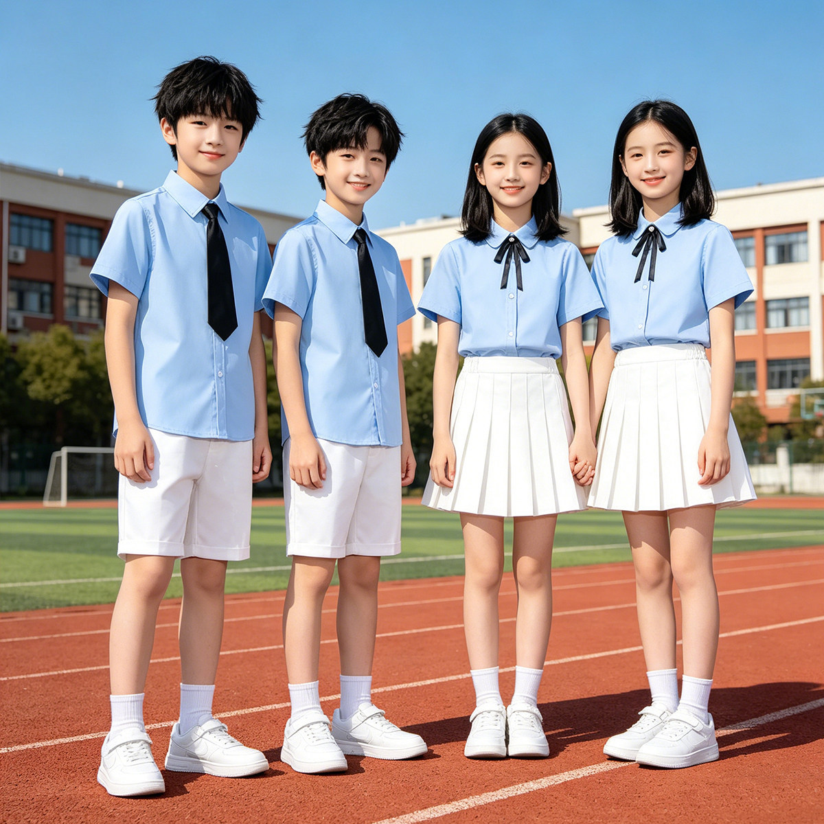 国庆儿童节表演服小学生诗歌朗诵大合唱幼儿园毕业班服舞蹈演出服