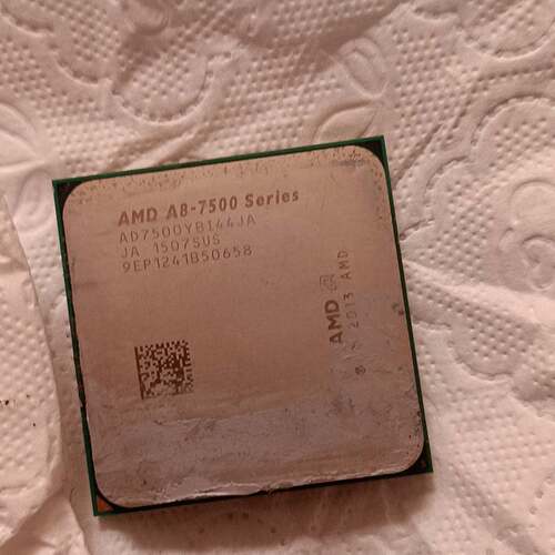 议价CPu，AMD，A8-7500。刚拆下来的，。适用