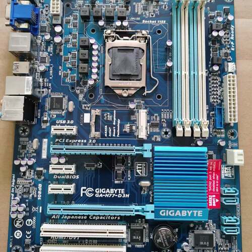 议价技嘉GA-H77-D3H主板，，测试好发货，适用