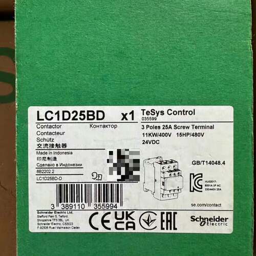 议价进口接触lc1d25bd 1台，lc1d18bl 3台适用