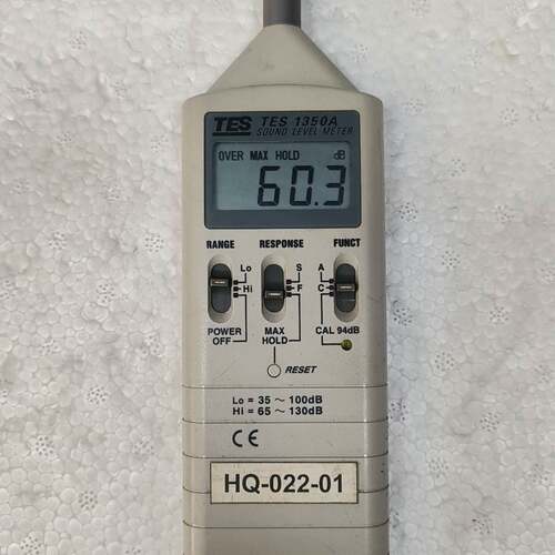 议价台湾泰仕TES1350A噪音计声级计噪音测适用