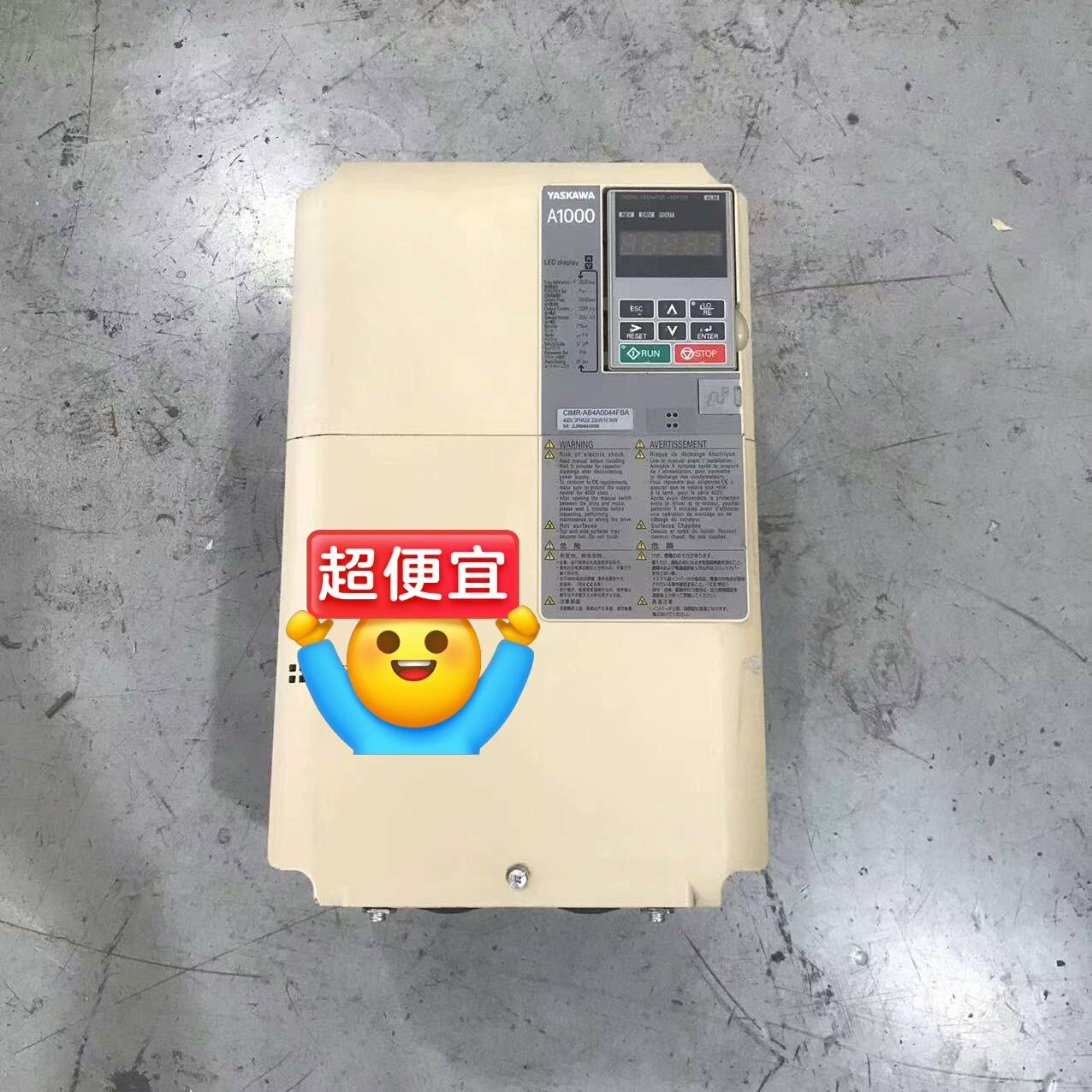 议价#电子元器件 安川A1000变频器CIMR-AB4A00适用