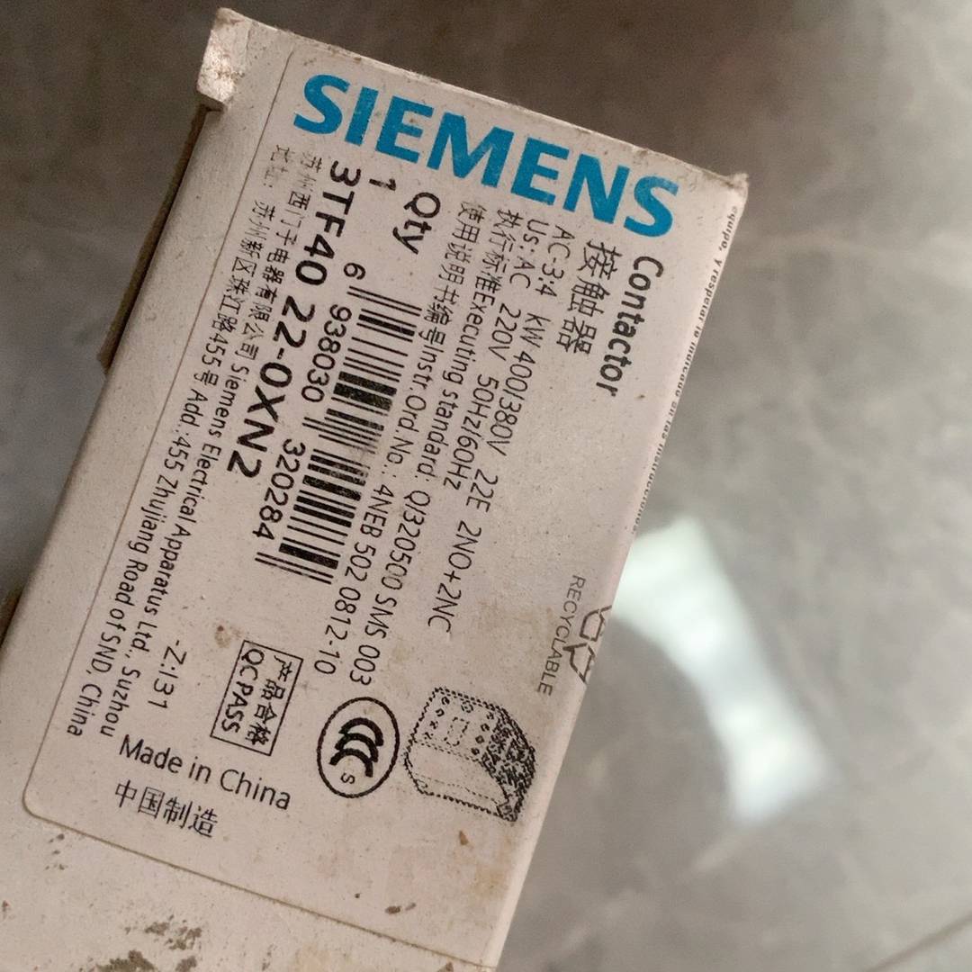 议价3TF40 22-0XN2 接触器适用