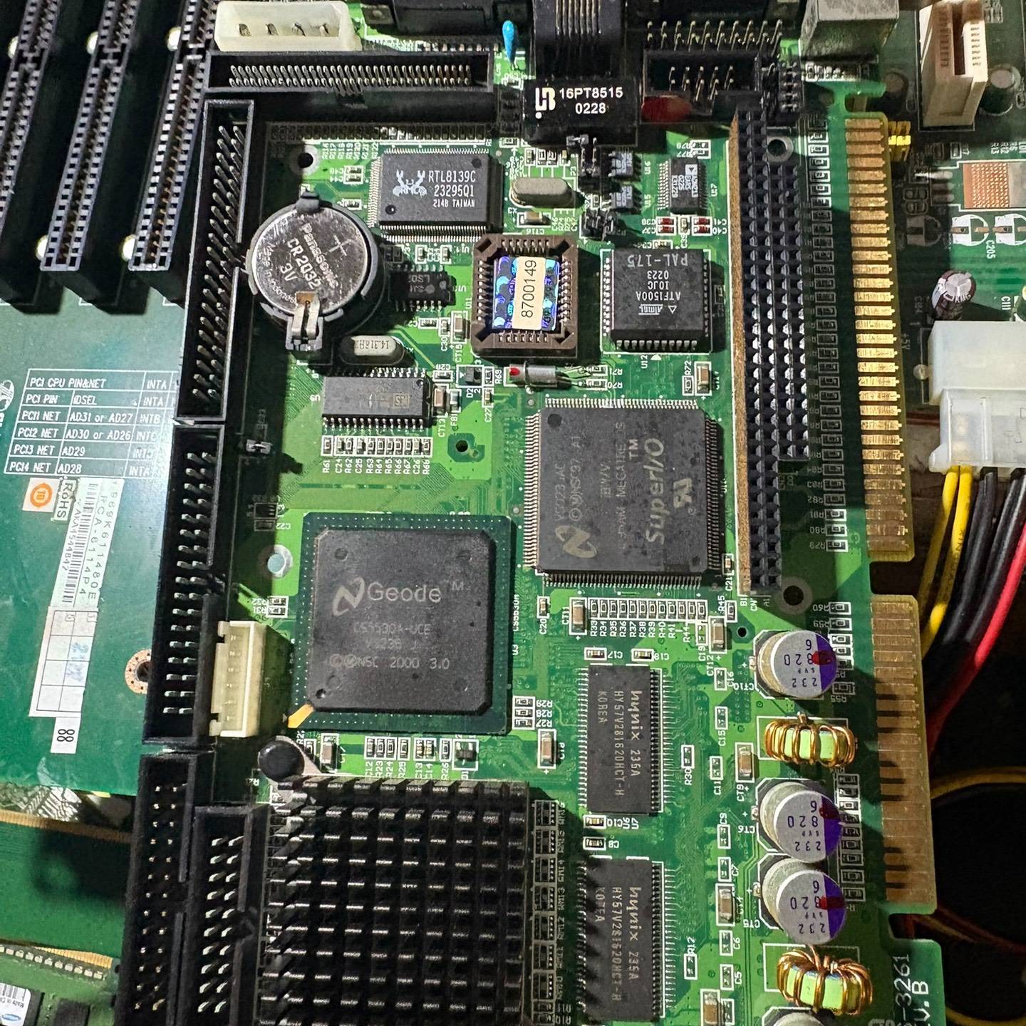 议价注塑机主板AS-3261 REV.B半长板ISA 包好适用