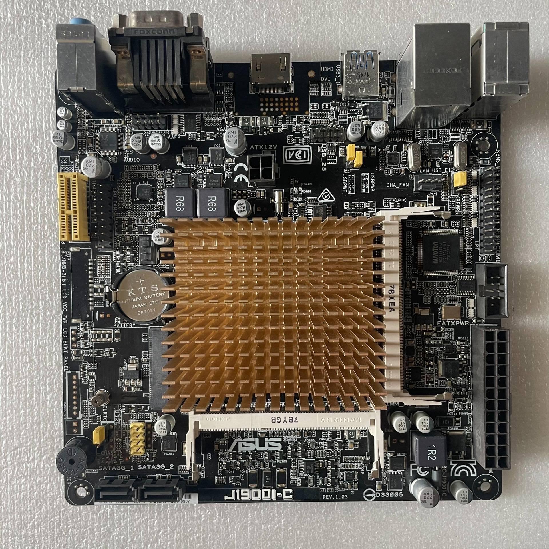 议价华硕 J1900I-C 主板 集成CPU 内存DDR3适用