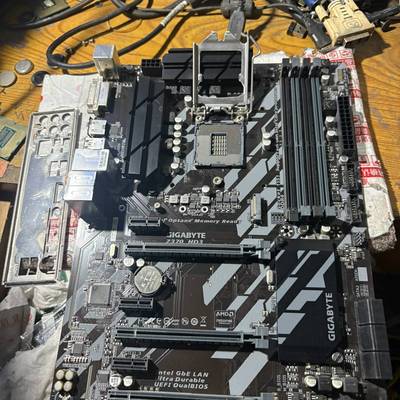 议价技嘉Z370 HD3 漂亮 功能一切正常 还有3适用