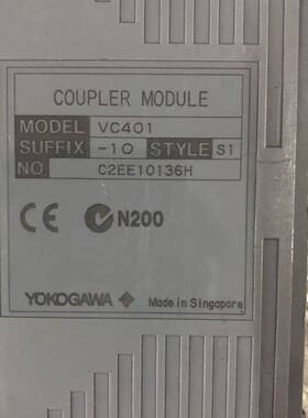 议价YOKOGAWA模块VC401-10 VC401适用