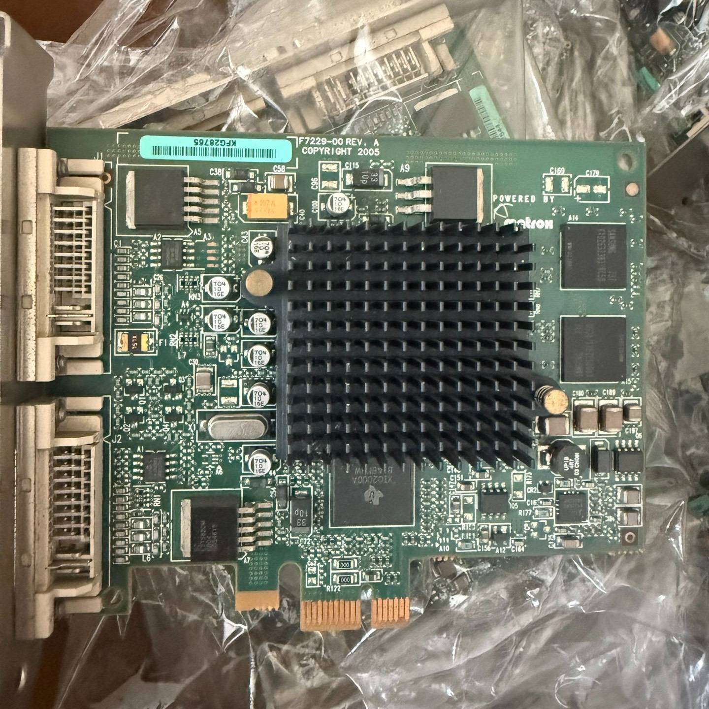 议价迈创MATROX F7229-00REV.A显卡适用