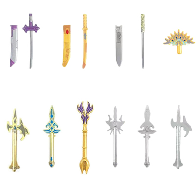 我的世界系列全套人仔武器模型