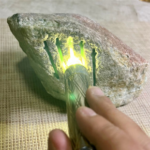 天然老坑翡翠玉石木那敞口开窗肉质细腻种水化开满底色飘色手镯位