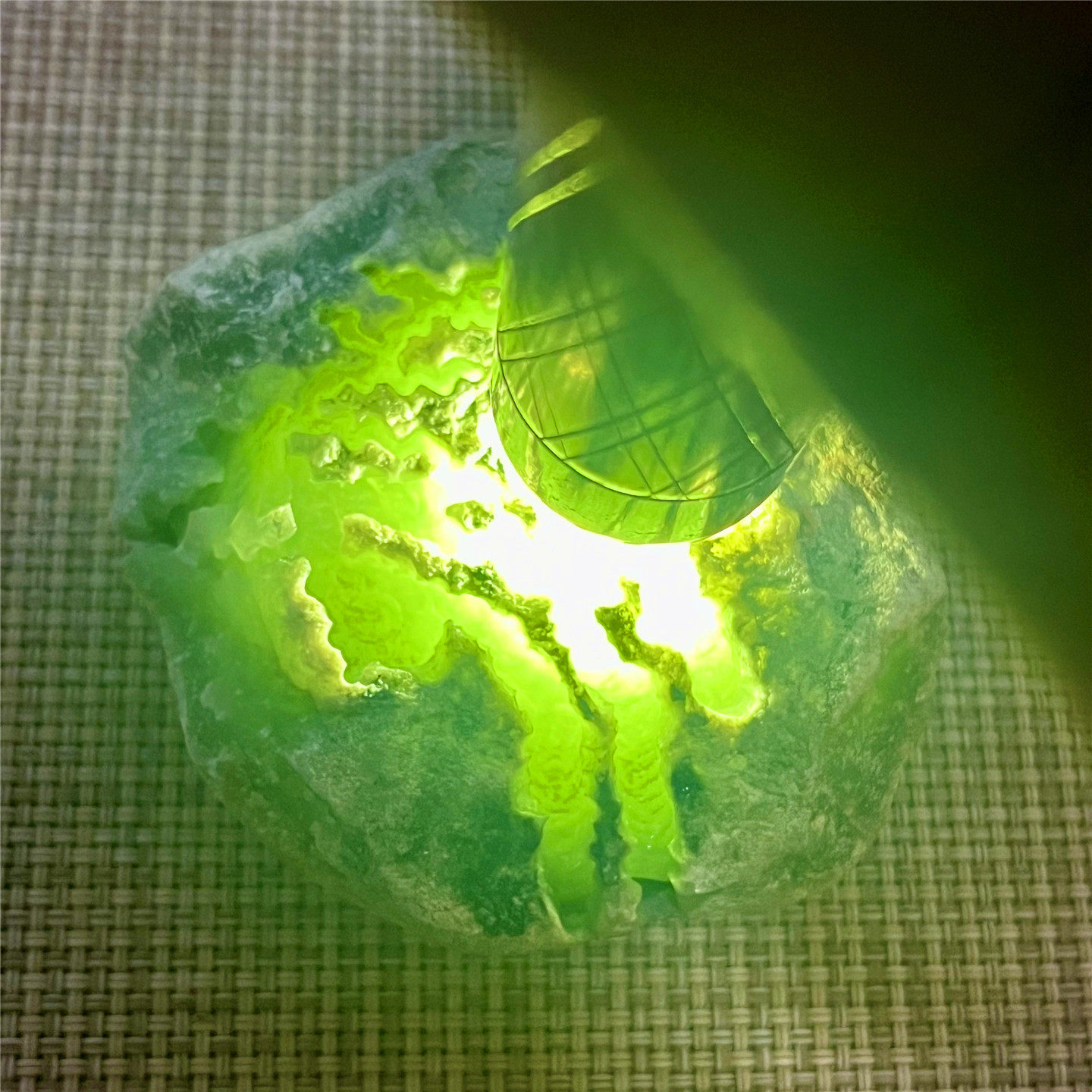 天然老坑翡翠玉石莫西沙化冰表现