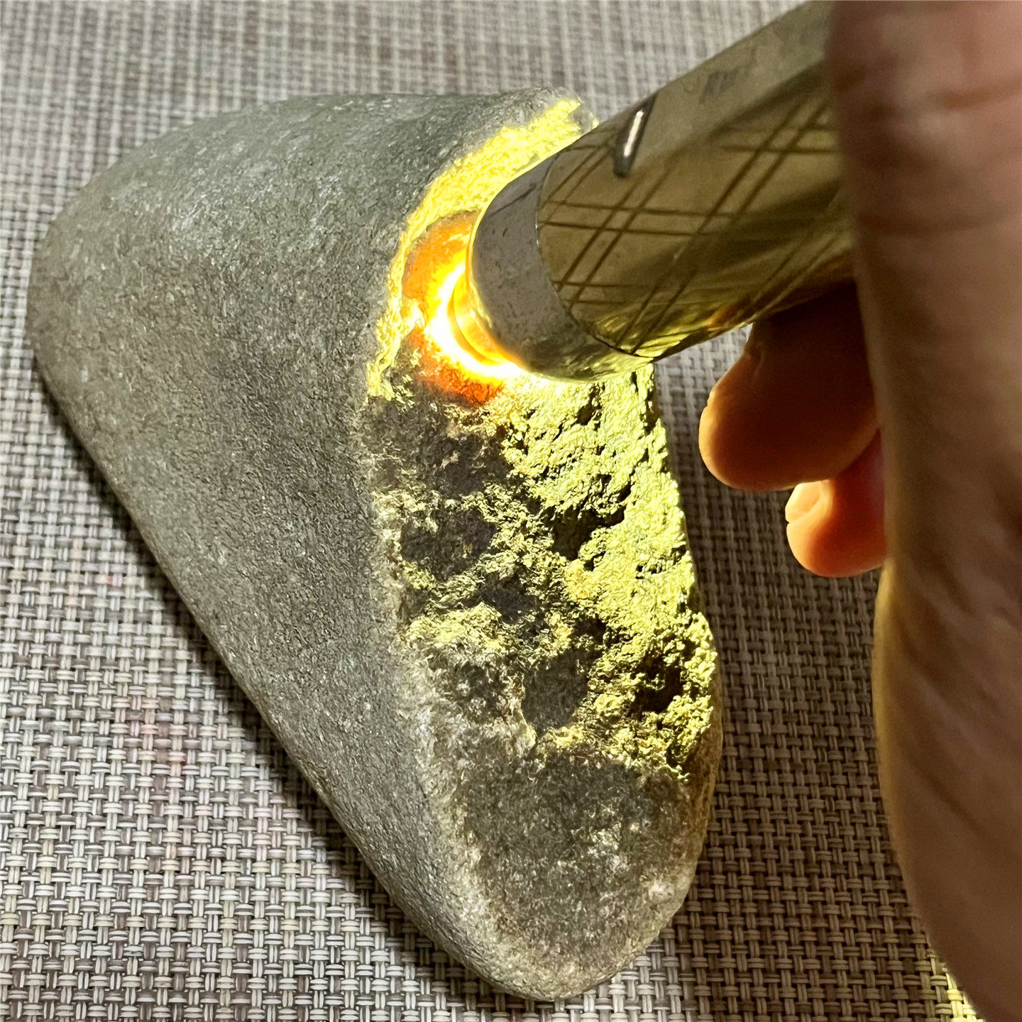 天然老坑翡翠玉石莫西沙老断口料