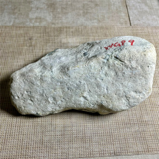 天然老坑翡翠玉石木那敞口皮壳老辣包浆背面枯藓种水化开全身雾层