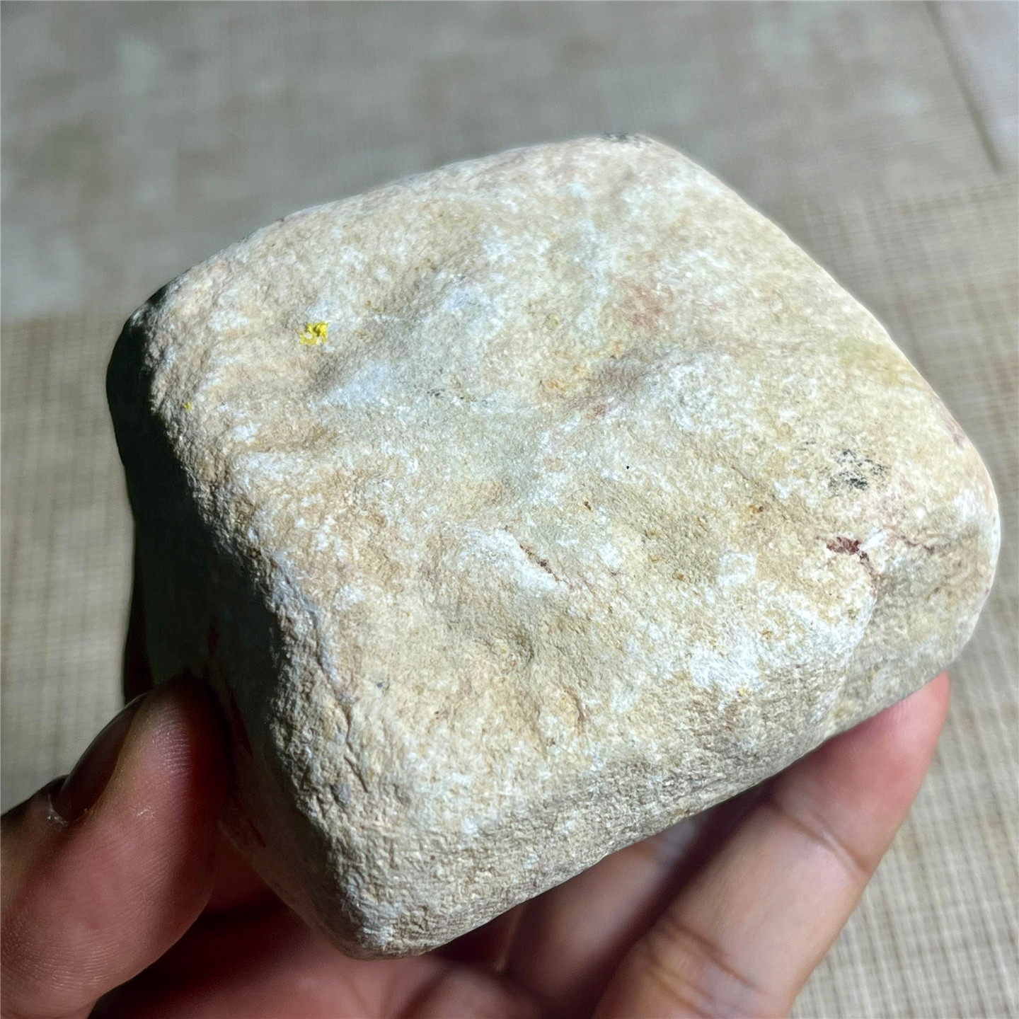 天然老坑翡翠玉石木那敞口皮壳紧致翻沙细腻种水化开起雾层牌子位