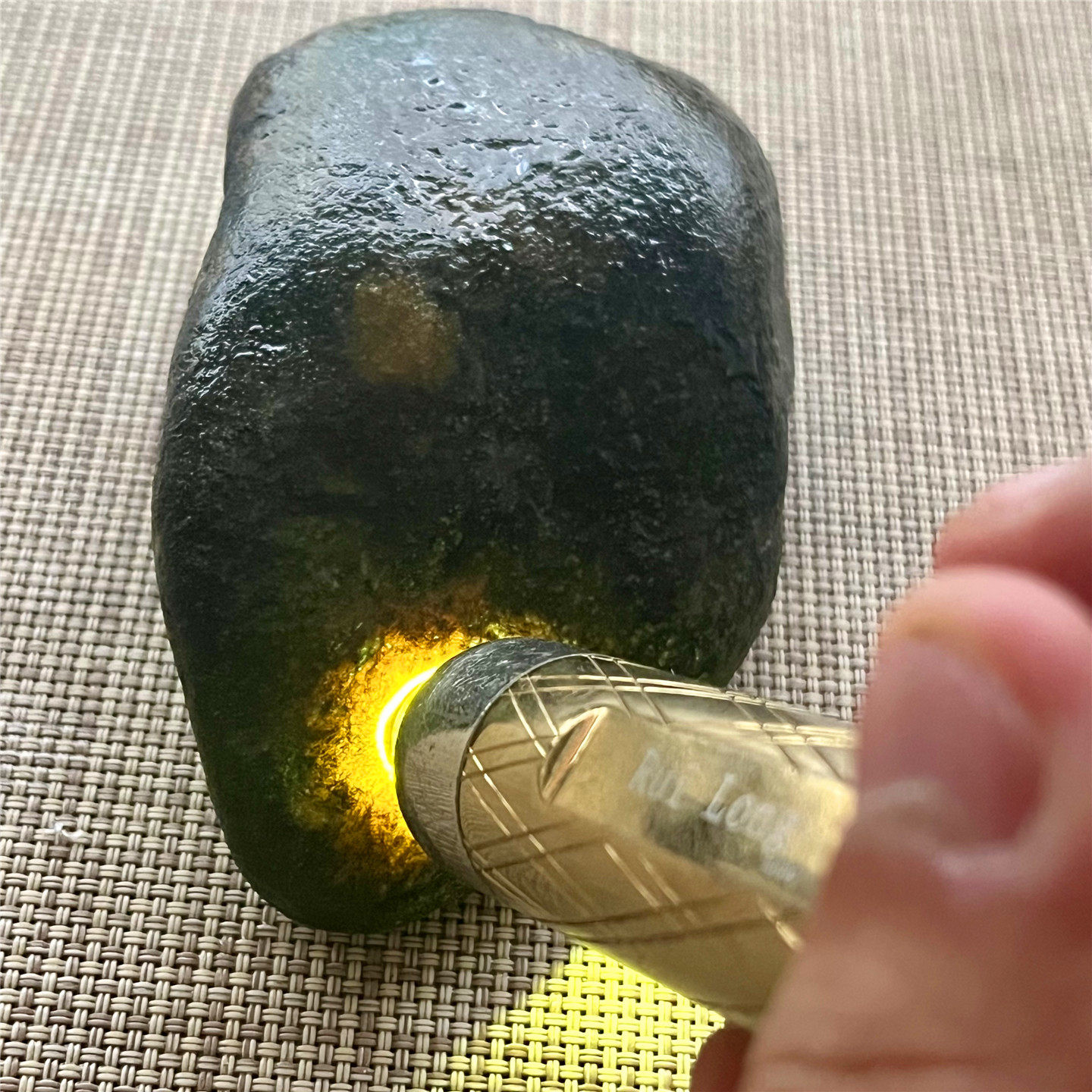 天然老坑翡翠玉石莫西沙黄翡表现